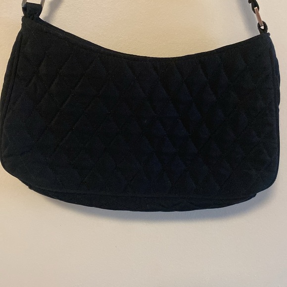 Vera Bradley black quilted shoulder bag - Picture 2 of 6